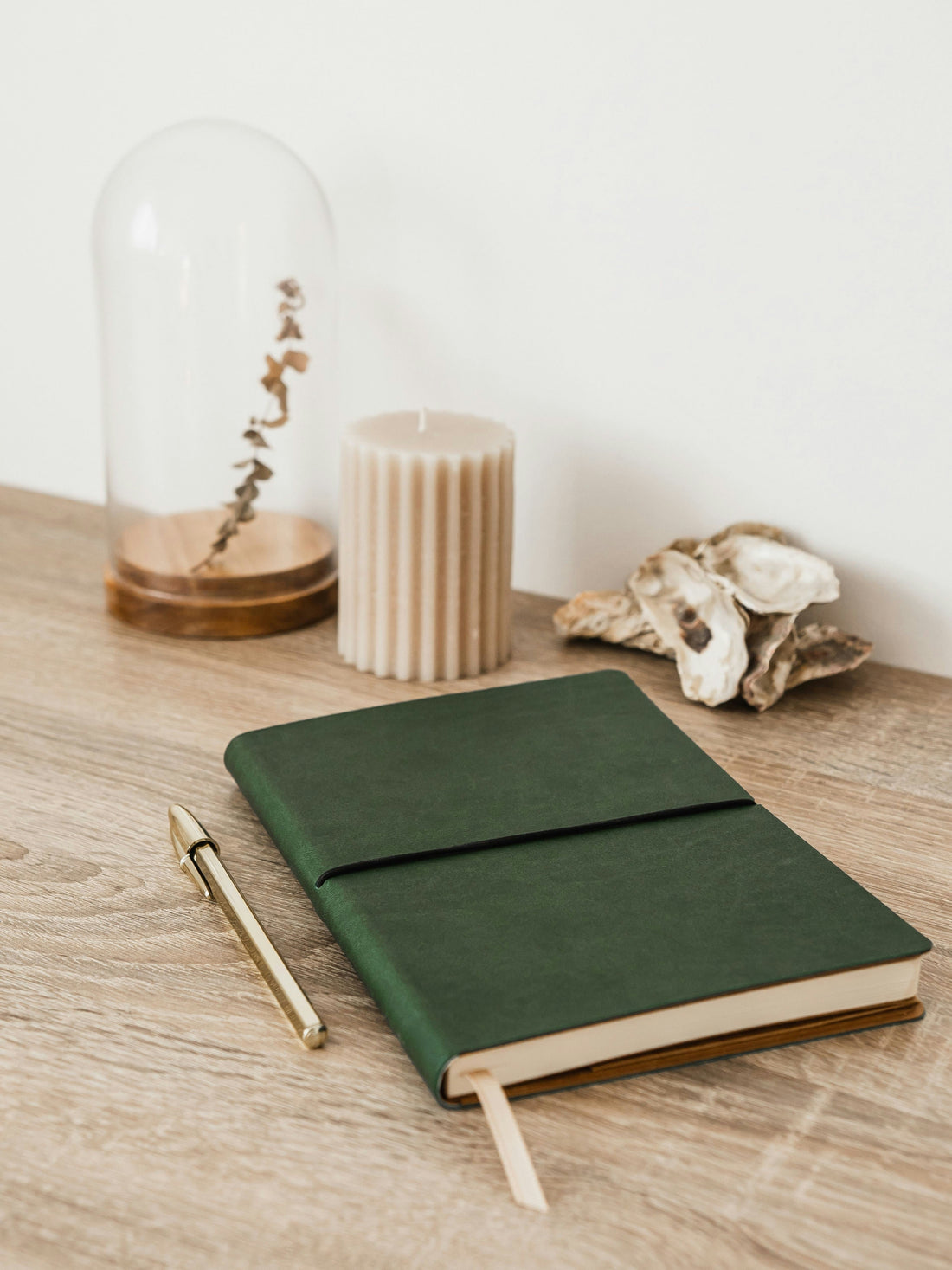 Journal and desk - action points